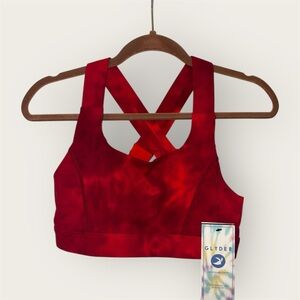 Glyder TieDye Cherry Sports Bra